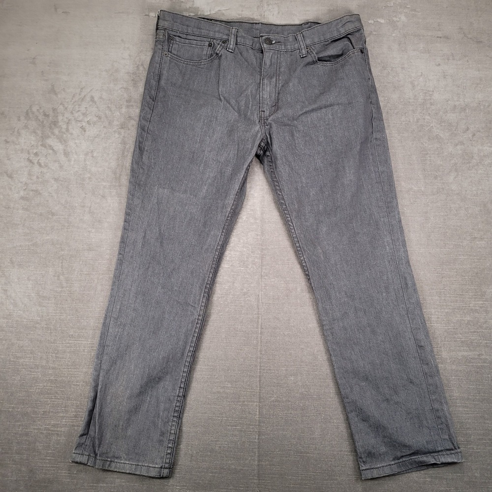 Levi's 511 Vintage Y2K Slim‎ Fit Jeans Gray Denim Mens Size 38x30